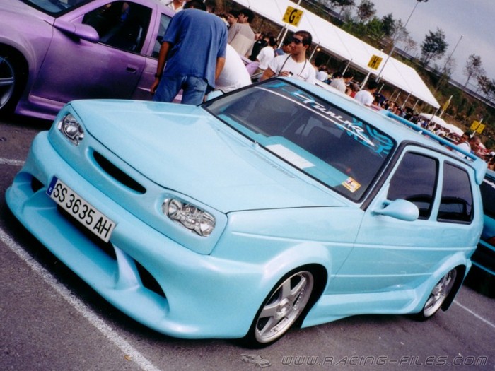 VW Golf II tunning - album poze