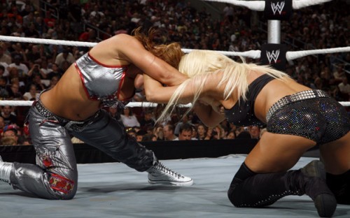 mikie james vs maryse (3) - maryse in the mach