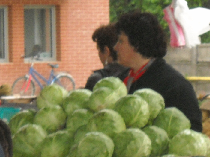 un gradinar, mai multe verze