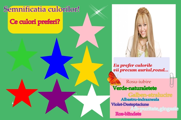 ihighihih - Revista nr 8 Cu Hannah Montana proprie creata de mine