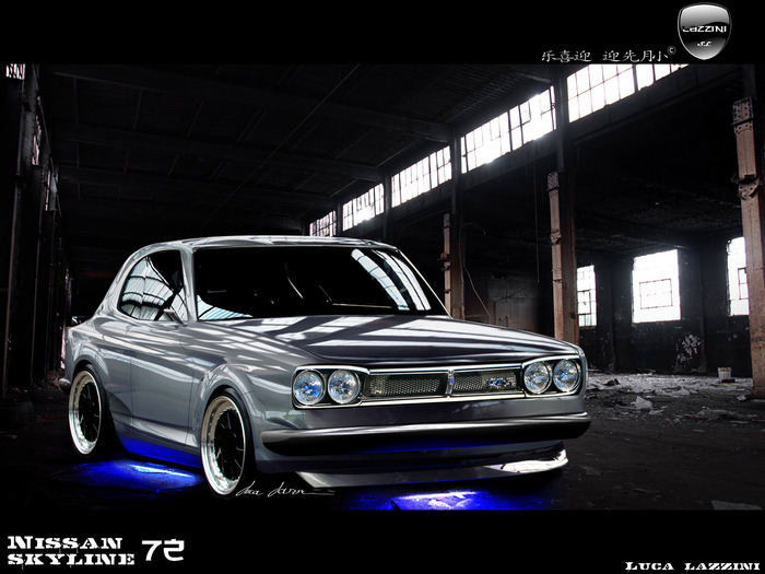 Nissan_Skyline_1972_by_LazziTuning