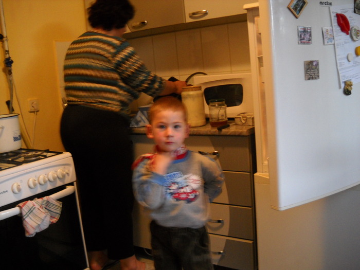 am intrat in frigider