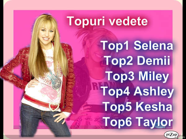 Topuri Vedete - 1 Revista Hannah Montana3