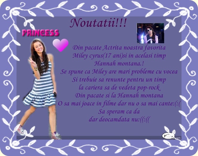 Noutatii - 1 Revista Hannah Montana3