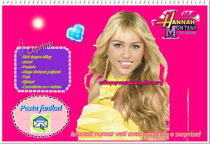 e5ayqew5uyq4u - Revista nr 9 proprie cu Hannah Montana