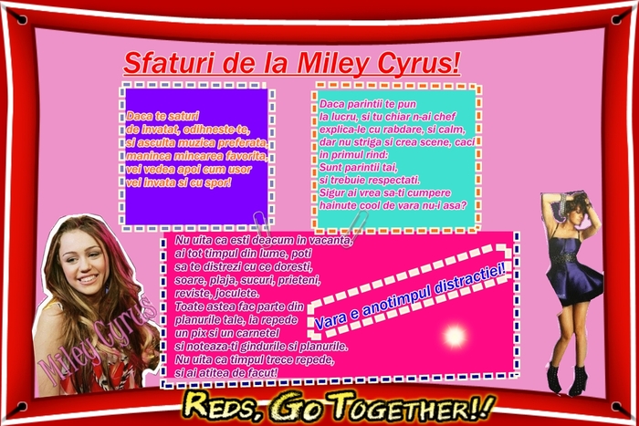 yhfrukfulyfu - Revista nr 9 proprie cu Hannah Montana