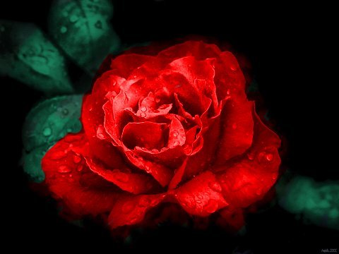 Trandafir rosu - Florii