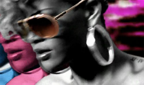 rihanna-wearing-carrera-sunglasses-in-the-rudeboy-video - Rihanna - Rude Boy