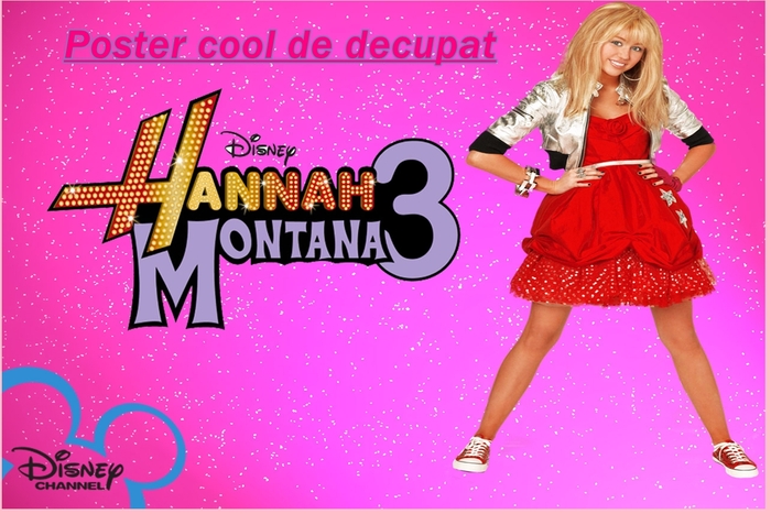 poster - Revista nr 10  cu Hannah Montana