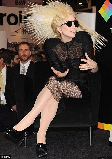 lady gaga palarie din par