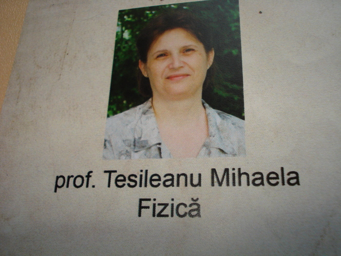 TESILEANU MIHAELA-PROF.DE FIZICA - BANCHETUL CRISTINEI