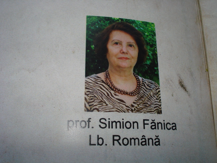 SIMION FANICA-PROF.DE ROMANA - BANCHETUL CRISTINEI