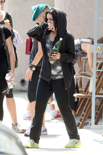 Vanessa+Hudgens+hides+face+behind+arm+leaves+aO6mxCZVogbl