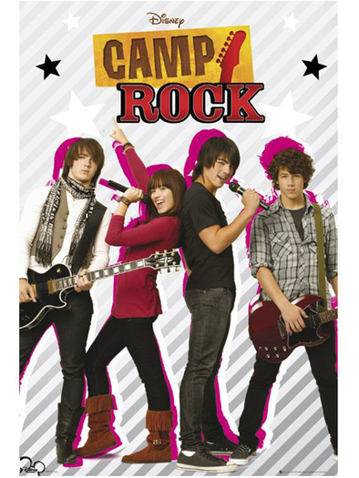 cadou: poster camp rock cu autograf