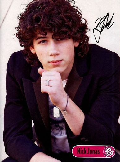 219_Nick_Jonas_The_Jonas_Brothers_RARE_POP_STAR_PROMO_8x10 - jonas brother