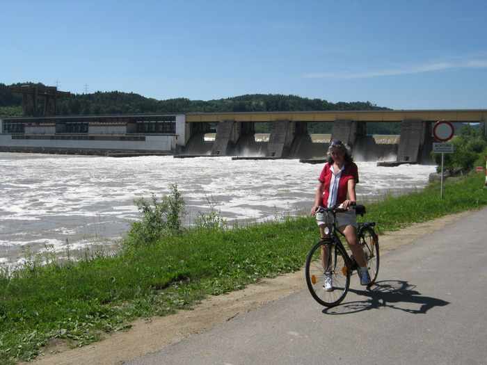 hidrocentrala de la Aschach - Regensburg-straubing-passau-linz-Grein-Melk-Tuln-Wiena