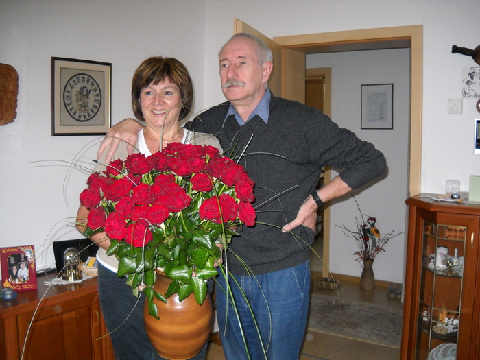 sotul a felicitat-o, "om la om"