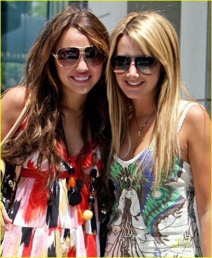 10 - miley and ashley