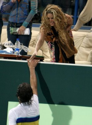 shakira - Rafael Nadal And Shakira