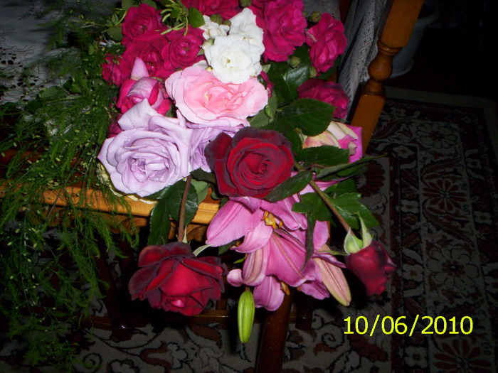 061 - buchete cu flori din gradina mea