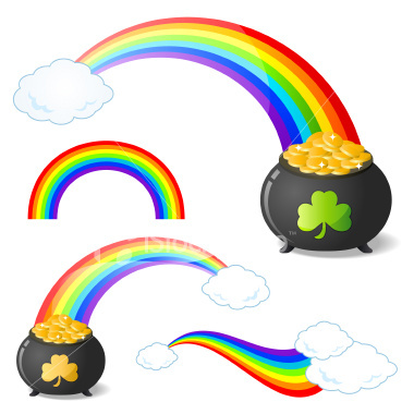 ist2_5365890-gold-pot-with-rainbow - Rainbow