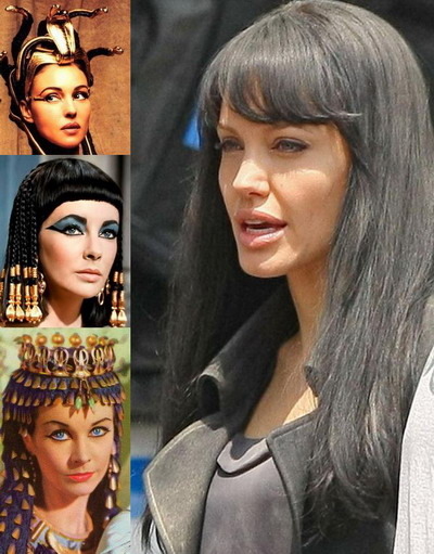  - Angelina Jolie va fi regina Cleopatra Vezi in  poze ce alte actrite au avut acest rol