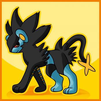 how-to-draw-luxray-from-pokemon - 11-22-33-Kahido in stil pokemon