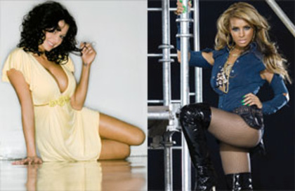 candice michelle & melody - divele wwe comparatie cu divele de la pussycat dolls