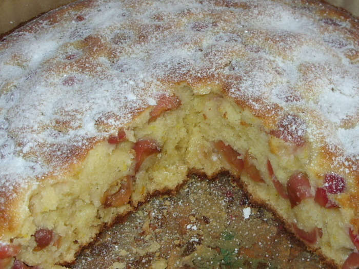 tarta cu cirese - CATE CEVA DIN BUCATARIA MEA