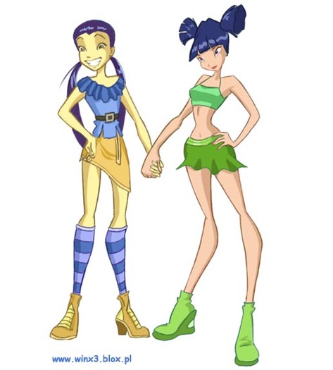 Musa and Hay Lin - Winx - Witch