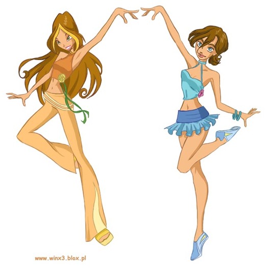 Flora and Irma - Winx - Witch