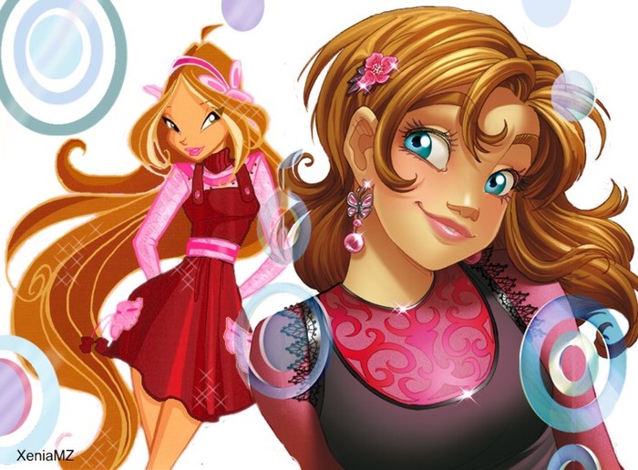 Irma and Flora - Winx - Witch