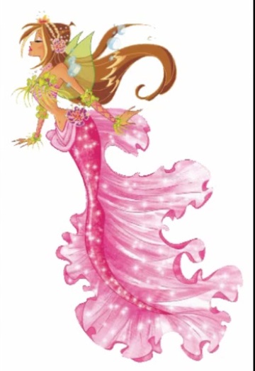 Flora mermaid - Winx - Mermaid