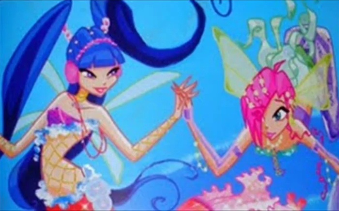 Musa and Tecna - Winx - Mermaid