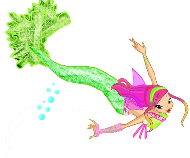 Roxy mermaid - Winx - Mermaid