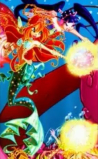 Blooma and Musa - Winx - Mermaid