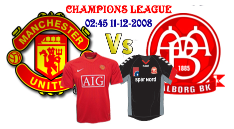 Manchester United vs Aalborg Bk