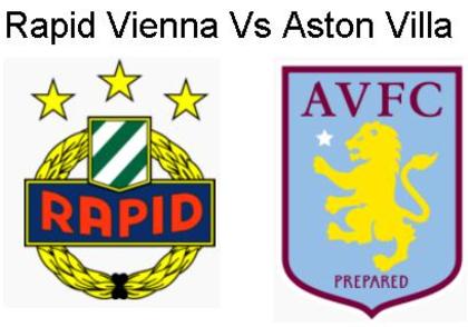 Rapid Vienna vs Aston Villa