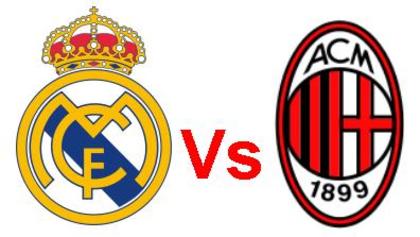 Real-Madrid vs AC Milan