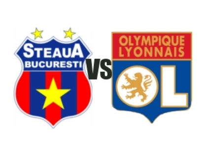 Steaua Bucuresti vs  Olimpique Lyon