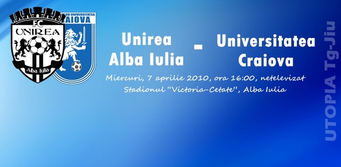 Unirea Alba Iulia vs Universitatea Craiova - Fotbal de pe alta planeta