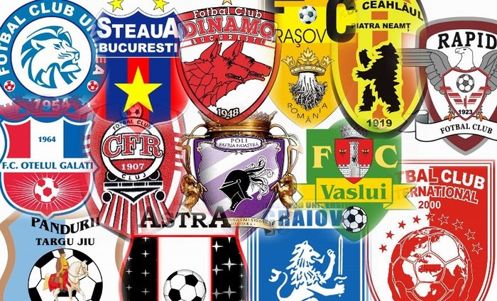 Unirea Urziceni,Steaua,Dinamo,Fc Brasov,Ceahlaul Piatra Neamt,Rapid,Otelul,CFR Cluj.Poli Timisoara,F - Fotbal de pe alta planeta