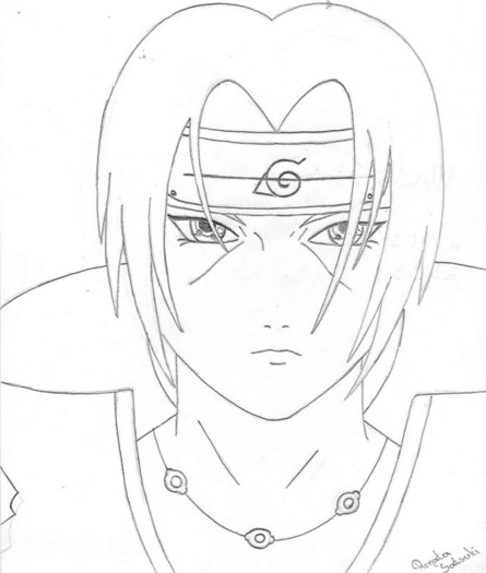 Itachi[1] - desene de colorat