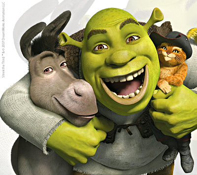 shrek3 - Filmul Shrek  1 2 3 And Wallpaper