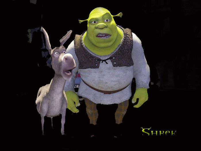 shrek_donkey - Filmul Shrek  1 2 3 And Wallpaper