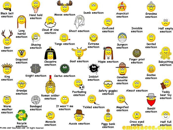 emoticons-selection-one