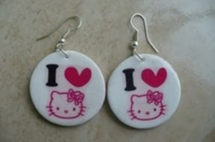 Cercei I love you - hello kitty - XxObiecte Cu Hello KittyxX