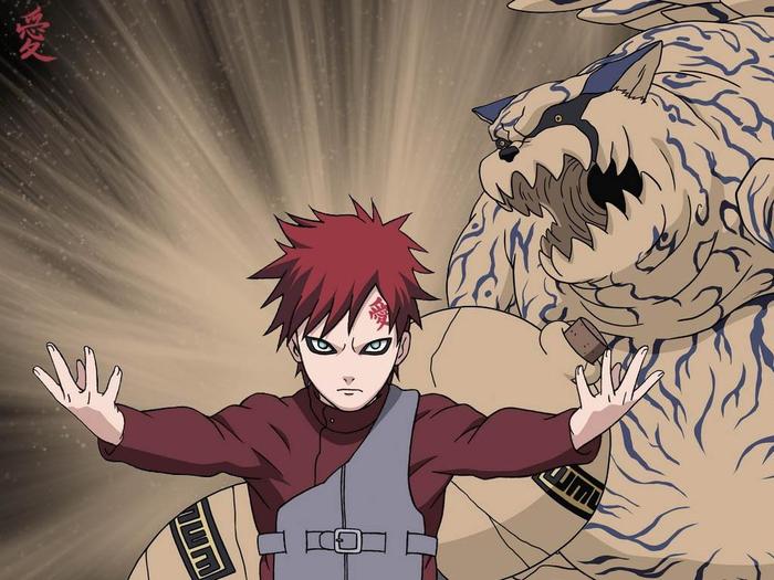 Gaara si Ichibi - Cei 9 Jinchuuriki