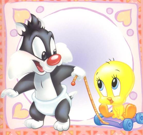 baby tweety en baby sylvester 2 - Tweety