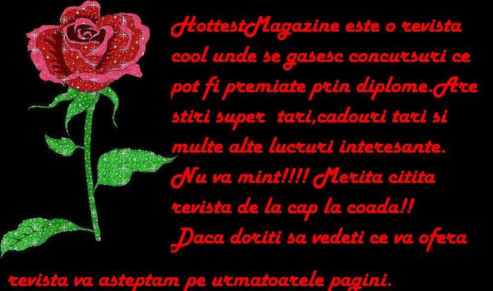  - reclama pt HottestMagazine